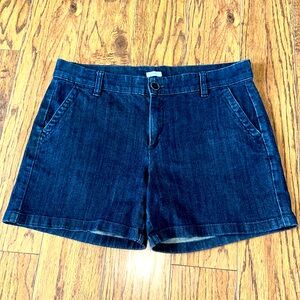 Women’s Chino Liz Claiborne size 8 denim shorts jeans boho y2k vintage high rise